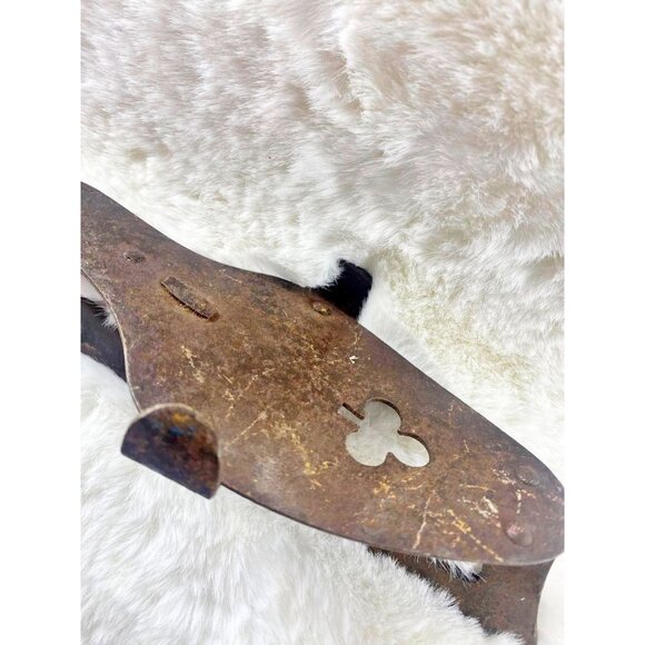 Antique Ice Skates Decorative Cutouts Adjustable Clamp-On - Picture 8 of 8